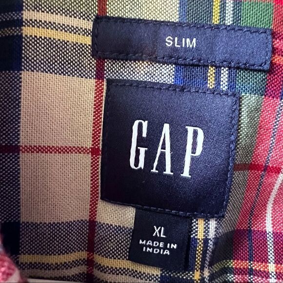 Gap mens tartan plaid button down shirt - Picture 2 of 6